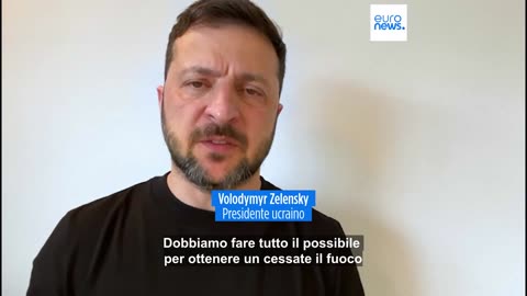 NOTIZIE DAL MONDO Guerra in Ucraina:Zelensky propone un nuovo ciclo di colloqui di pace con la Russia.Mentre la Russia continua a intensificare gli attacchi a lungo raggio contro l'Ucraina, il presidente Zelensky torna a chiedere un incontro