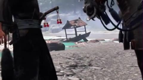 Is your horse asking you for food? (〃＾▽＾〃)🐴 [Ghost of Tsushima]