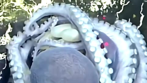 This woman saved an octopus 🐙 #animalshorts #shorts