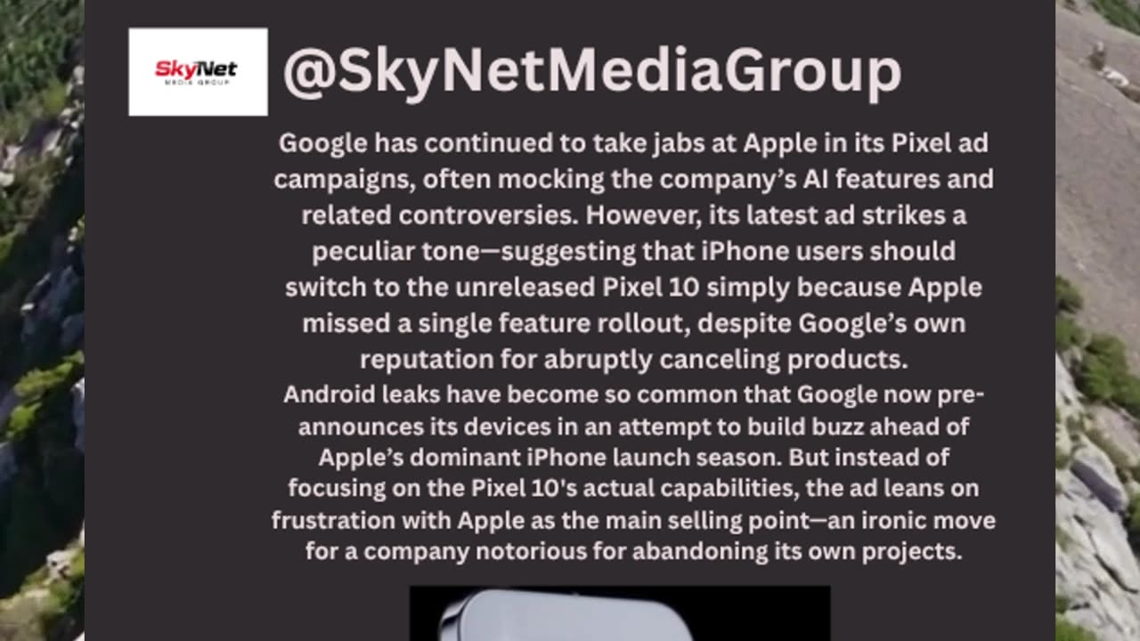 Google Trolls Apple Again Pixel 10 Ad Takes Aim at iPhone Over Missing Feature #news #google