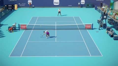Top Spin 4 Online #21 Federer VS Sampras II