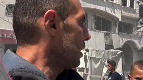 Massive destruction in the targeting of residential buildings in Gaza City