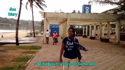 Goa Day-22: Canacona to Vasco by bus, Exploring Baina Beach and Mormugao Harbor in Vasco