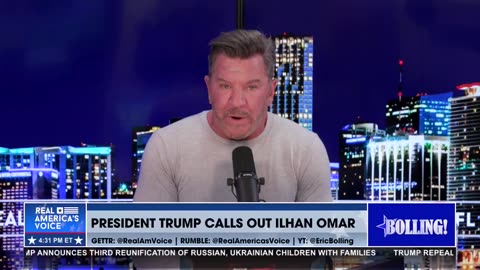 Since Ilhan Omar Turned Off Comments on Her Stupid Post, Eric Bolling Replied On-Air