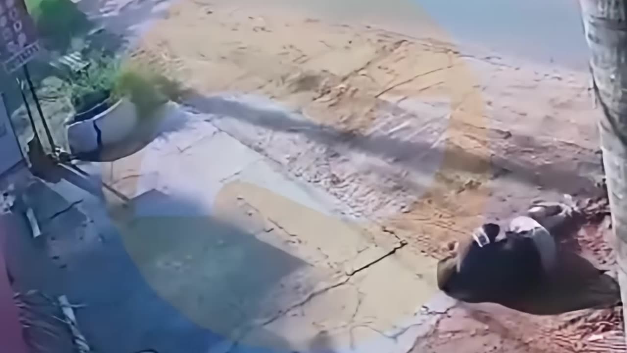 Robber thought he was free. He thought wrong.
