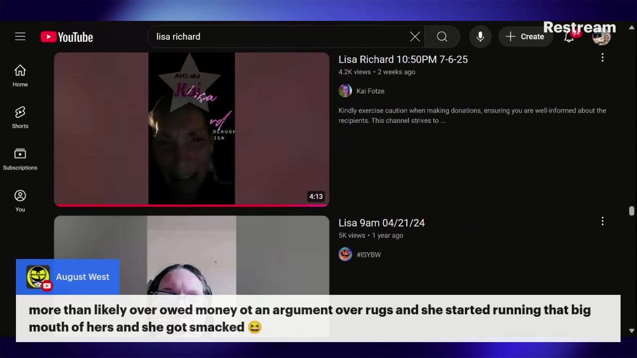 Lisa Richard Effed around & Found out