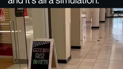 This guy claims that shopping malls are not real. π³ He argues that thereβs no way stores can pa