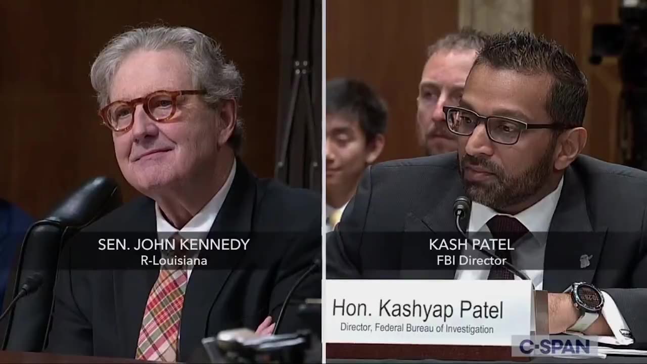 Sen. Kennedy grills FBI Kash Patel about the EPSTEIN files