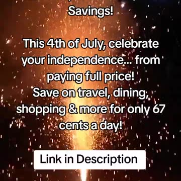🎆🇺🇸 Freedom, Fireworks & BIG Savings!