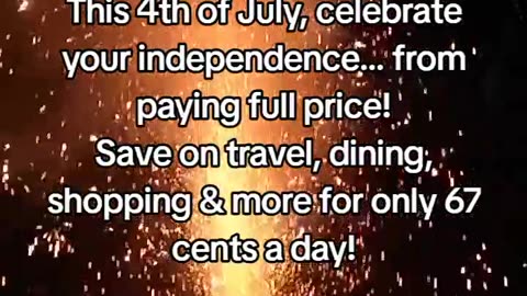 🎆🇺🇸 Freedom, Fireworks & BIG Savings!