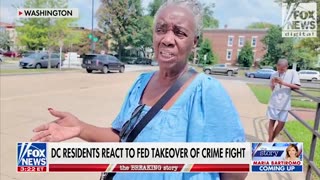 D.C. RESIDENT PRAISES TRUMP'S TAKEOVER: