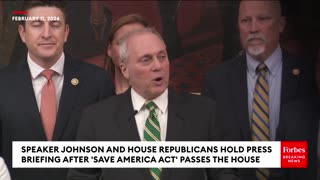 'They Know It's Common Sense!' Steve Scalise Lambasts Dems Over Objections To Voter ID Laws.