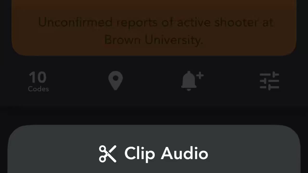 Scanner reports possibly "20 victims" in mass shooting at Brown University in Providence,