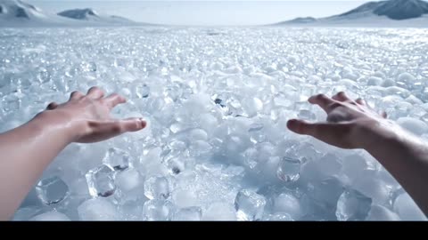 Ice Cubes Ocean #viral