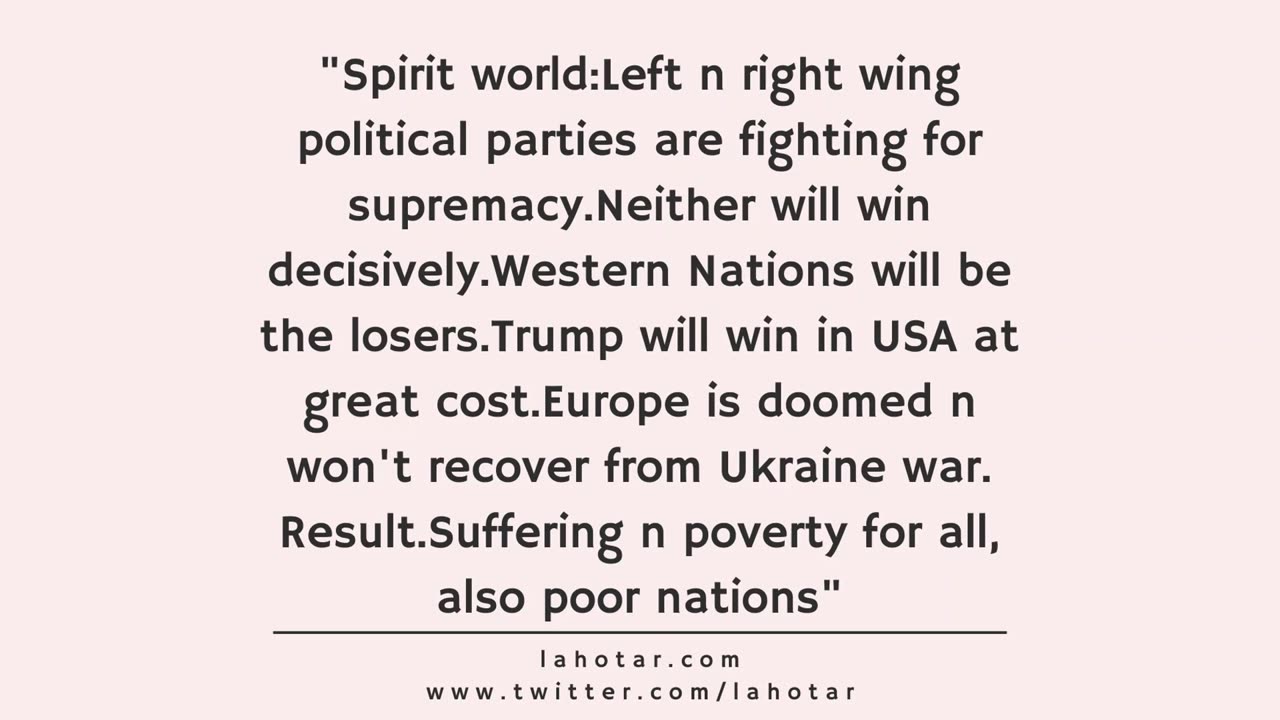 Lahotar Quote - 1 June 2025