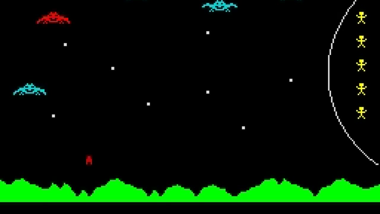 ZX Spectrum Longplay - Galactic Abductors - EU