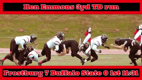 Prototype 463: Frostburg's Ken Emmons 3yd TD run vs Buffalo State