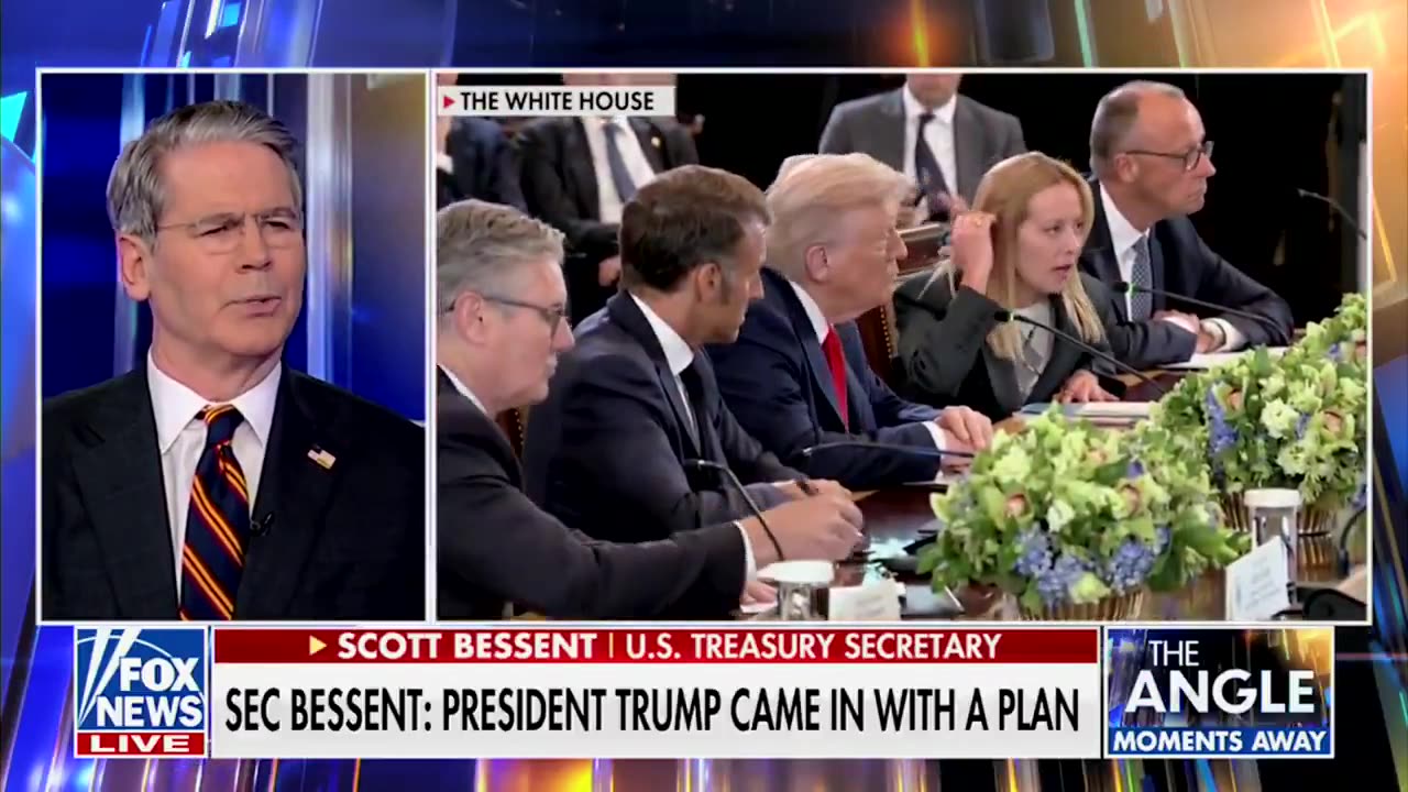 🔥Treasury Sec Bessent · "PDJT is the only person in the world to stop this conflict