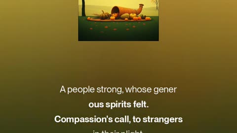 The First Thanksgiving (song)