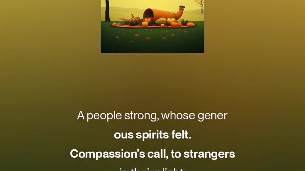 The First Thanksgiving (song)