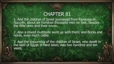 The Book of Jasher Part 05 (Moses to Joshua) | Full Audiobook with Read-Along Text