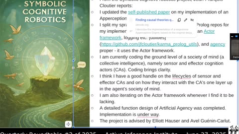 Active Inference Institute ~ 2025 Quarterly Roundtable #2