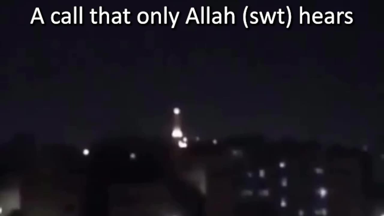Call From Gaza To A Call Only Allah SWT Hears