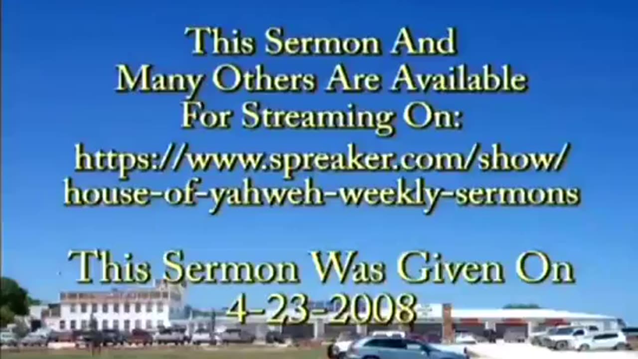 House of Yahweh Passover Services (Day-6) 4/19/2025