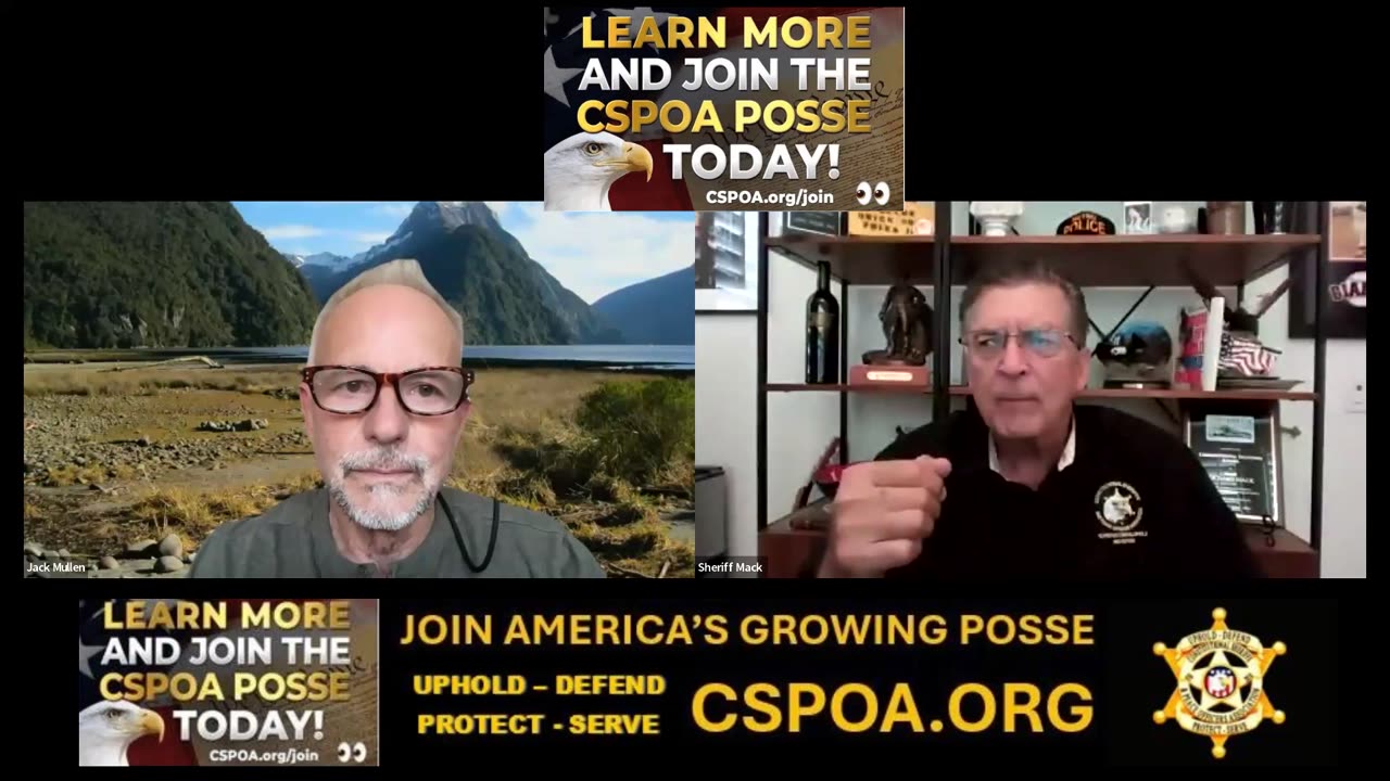 Folks, Help Us Get To Washington to Help the Sheriffs - Help Save America