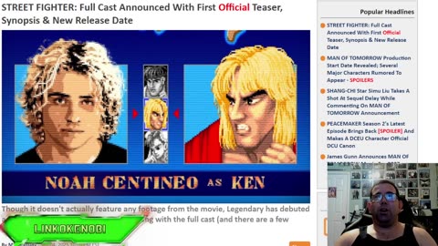 Street Fighter Reboot Teases The Cast In Original Street Fighter Game With Release Date
