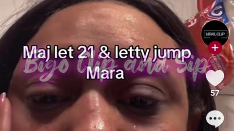 Mara says Maj let 21 n Letty jump her 12/23/25 #bigoclipandsip