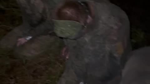 "Thank You for Not Killing Us" Large Group of Russian Soldiers Surrender