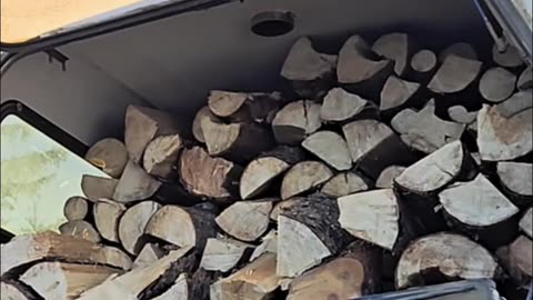 This Wood's So Dry, Your Neighbors Will BEG For Your Hookup! #firewood #livingoffgrid
