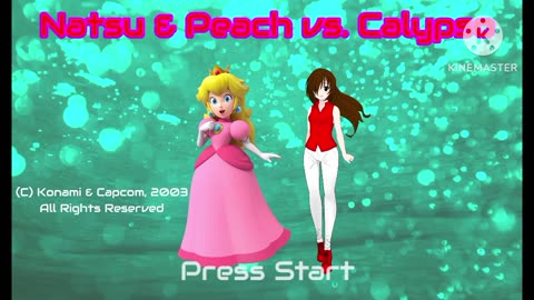 Natsu & Peach vs. Calypso (English Saturn Bootleg) Continue & Game Over