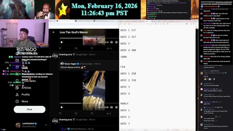 | LowTierGod Restream Live 🔴