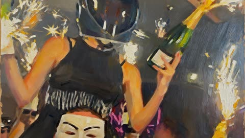 Flames of Constellation - OpenSea Rarible NFT Industrial Metal Music Song