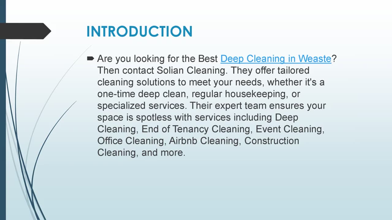 Best Deep Cleaning in Weaste