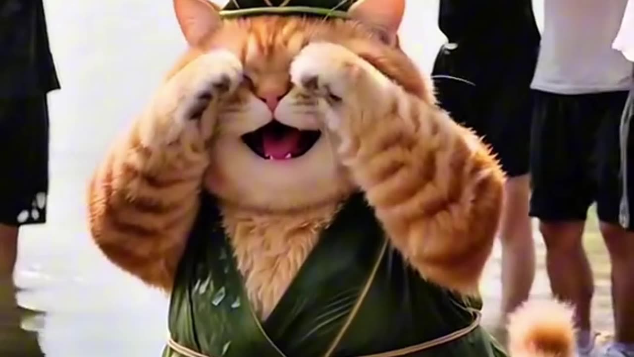 A Cat's First Onam: AI Adventures in Festive Fun!