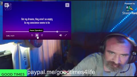 06/30/25 Goodtimes4life VOD: "thunderstorm earlier"
