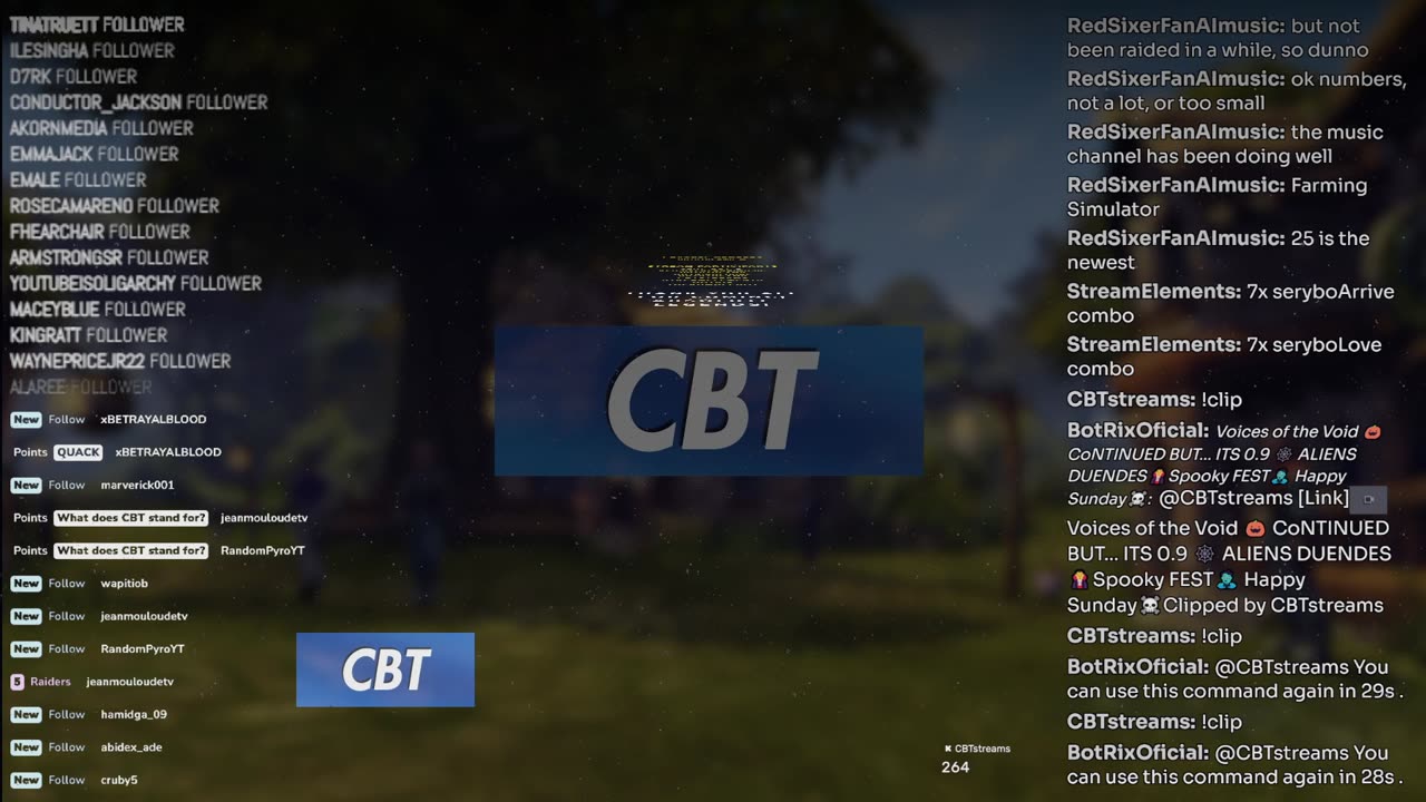 Voices of the Void 🎃 CoNTINUED BUT... ITS 0.9 🕸 ALIENS DUENDES🧛Spooky FEST🧟 Happy Sunday☠