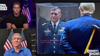 General Flynn "I’m ready to step out of this jar… there’s no doubt about it"!