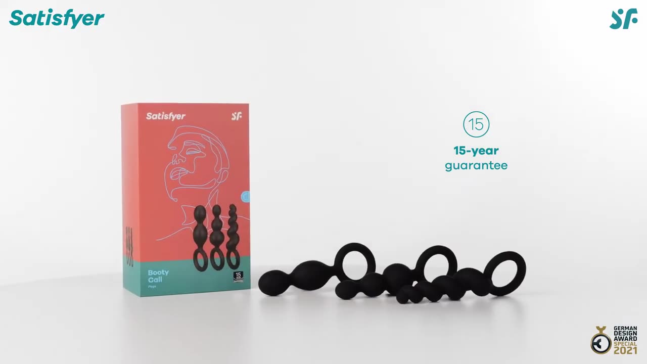 How to Use the Satisfyer Booty Call 3-Pack Anal Plugs - Black