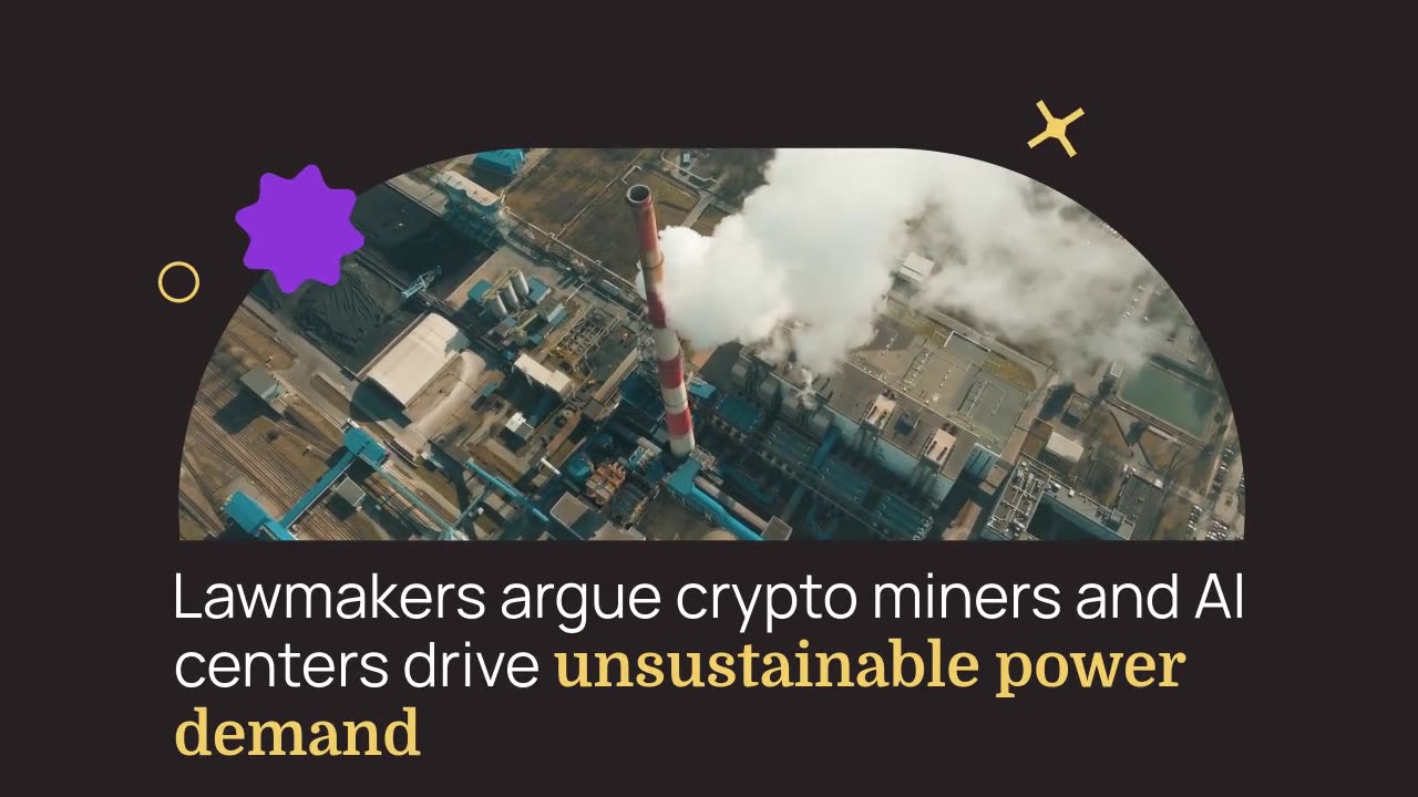 New US Bill Targets Carbon Emissions From Bitcoin Mining and AI Data Centers