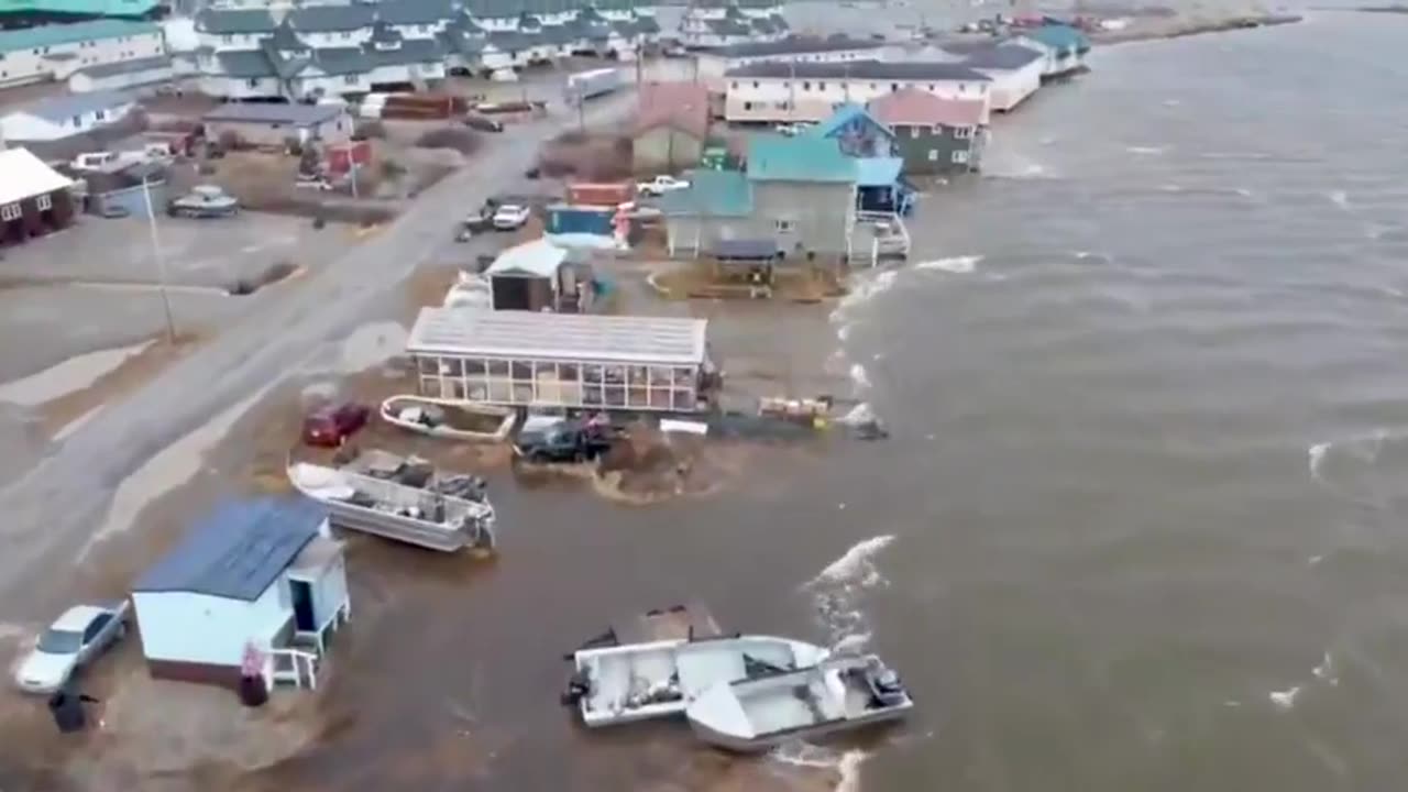 Typhoon Halong caused devastation in western Alaska, US