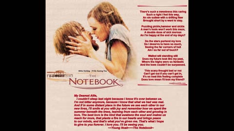 Billie Holiday - I'll Be Seeing You - The Notebook