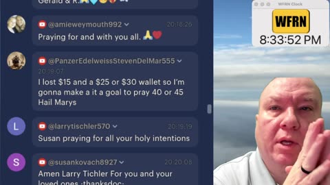 Mary's Daily Live Holy Rosary Prayer at 8:00 p.m. EST 01/12/2026