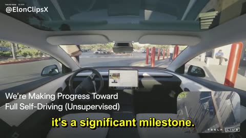 Elon Musk: “It’s Always Profound to Watch Teslas Driving With No One in Them”