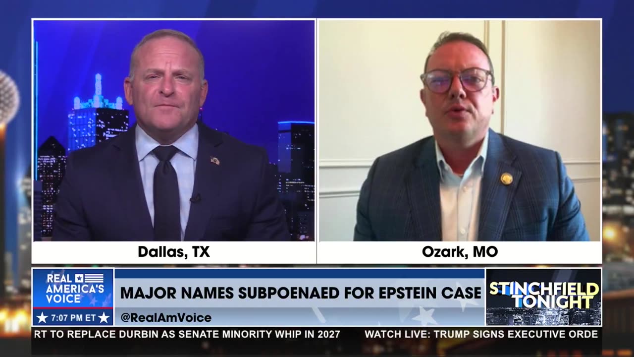 WHAT’S THE ONE QUESTION YOU WANT TO ASK ABOUT EPSTEIN?