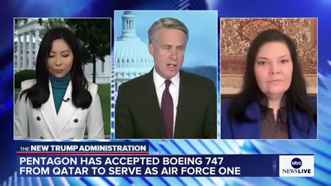 Pentagon accepts luxury jet from Qatar to use as Air Force One