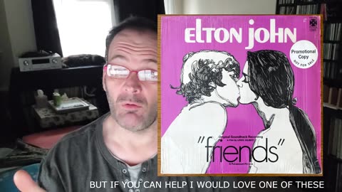 Elton John Friends (Blue Label PRC Richmond Pressing)